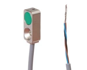 IB98C537, Inductive sensor 8x16x4, 7, 10-30V DC, 100mA, pnp, nc, Sn:2/2m cable, IPF ELECTRONIC