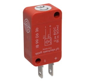 IB990636,Inductive sensor,namur 16,3x28,2x10,2, 5-24V DC,10mA,Sn:2,AMP-plug, IPF ELECTRONIC