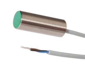 IB991253,Inductive sensor M18x1/49,5long, 10-30V DC,200mA,pnp,nc,Sn:8/2m cable, IPF ELECTRONIC