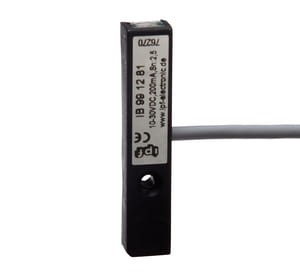 IB991281,Inductive sensor 12x59x8, 10-30VDC,200mA,Sn2,5/M12cablest230mm, IPF ELECTRONIC