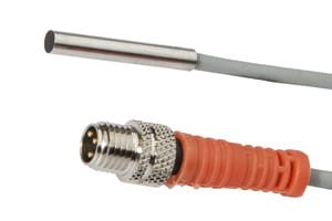 IBR4C729,Inductive sensor,short 4rd,27lg,VA,500mmPUR-Kbl, 10-30V DC,200mA,pnp,no,Sn:0,8/M8-plug, IPF ELECTRONIC