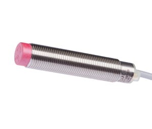 IN120155, Czujnik indukcyjny, wysoka temperatura130° M12x1/65dł,, 10-35V DC, 120mA, Sn:4/2mKabel silikonowy, VA, IPF ELECTRONIC