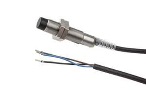 IN1201A3, Czujnik indukcyjny, top M12x1, 50, VA, 10-30V DC, 200mA, Sn:8, 2m PUR-Kabel, IPF ELECTRONIC