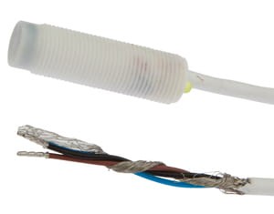 IN12E010,Inductive sensor,M12x1/40long,PTFE, 10-35V DC,150mA,pnp,no,Sn:4/5m Teflon-cable, IPF ELECTRONIC