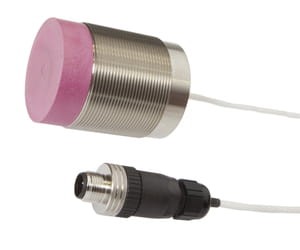 IN506051,Inductive sensor,high temp230° M50x1,5/63,5lg, connection to ampilifer,Sn:25/5mTflKbl,M12St,VA, IPF ELECTRONIC