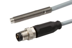 IO050176,Czujnik indukcyjny,pro M5x0,5/30dł.,VA, 10-30V DC,200mA,Sn:3,M8-Kblwtyczka 200mm, IPF ELECTRONIC