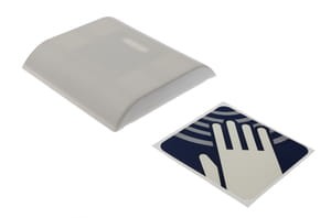 AR000007, accessory for radar sensors,front plate for RT450900