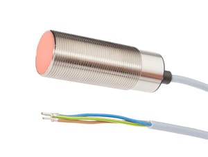 KB304200, Czujnik pojemnościowy M30x1,5/80dł. , 20-250V AC, 400mA, Sn:10, 2m kabel, IPF ELECTRONIC