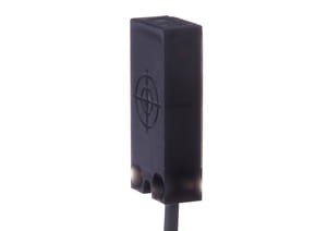 KB98A579, Capacitive sensor 34x16x8, adaptively, 12-30V DC,50mA, pnp, no, Sn:8/2m cable, IPF ELECTRONIC