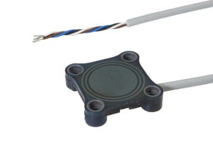 KBQC0100, Czujnik pojemnościowy/fill, 34x34x8, teach, 10-35V DC, 200mA, Sn:0-10/2m kabel, IPF ELECTRONIC