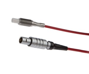 KN086050, Czujnik pojemnościowy, temperatura 250° M8x1/25dł. , conn. wzmacniacz, Sn:10/2m FEP-kabel, wtyczka, IPF ELECTRONIC