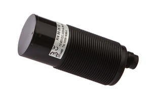 KN990532, Czujnik pojemnościowy M32x1,5/79dł. , 10-60V DC, 400mA, Sn30, progr, M12-wtyczka, IPF ELECTRONIC