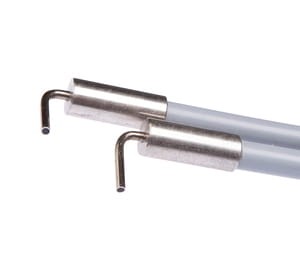 LS100102, Czujnik wiązki światła 1,5rd/90°,1000 dł., Szklane włókno,V2A,Szklane włókno,Silikon, IPF ELECTRONIC