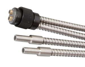 LS15A496, Czujnik wiązki światła 6 okrągły,1500 dł.,300°C, podobny LS150510,Szklane włókno,V2A, IPF ELECTRONIC