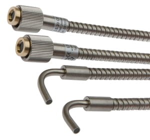 LS20C017, Czujnik wiązki światła300°C 4rd/90°,2000 dł., Szklane włókno2,8Ø,V2A,Tastk V2A,M12-connection, IPF ELECTRONIC