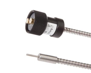 LT03E009, Czujnik odbiciowy 1,5 okrągły,330 dł.,300°C, podobny LT030101,Szklane włókno,V2A, IPF ELECTRONIC