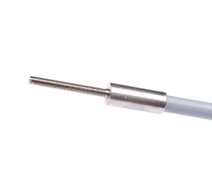 LT100204, Czujnik odbiciowy M2,5/1000 dł., Szklane włókno,V2A,Szklane włókno,Silikon, IPF ELECTRONIC