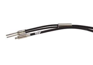 LT10C058, Czujnik odbiciowy M6x0,75,współosiowy,1m dł., Plastikowy włókno,VA- płaszcz,-60bis+200°C, IPF ELECTRONIC