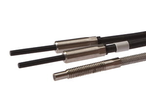 LT10C146, Czujnik odbiciowy M4x0,7,współosiowy,1m dł., Plastikowy włókno,VA- płaszcz,-60bis+200°C, IPF ELECTRONIC