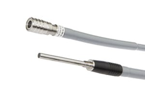 LY180900, lichtleiter simplex 4,8Ø/1800 long f. Endoskop, Glass fiber,Silikon,300°C,Schölly light sources adapter, IPF ELECTRONIC