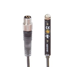 MZ070787, Czujnik magnetyczny,na cylindry 6,2x4,3x40,teach,2SP, 12-30V DC,2x50mA,M8-kabelwtyczka4polig 500mm, IPF ELECTRONIC