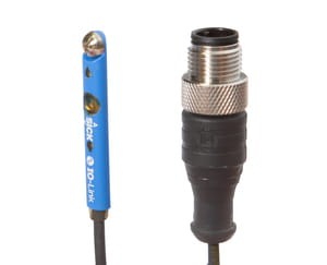 MZ07C507, Czujnik magnetyczny,na cylindry 6,2x4,3x40,teach, 12-30V DC,100mA,2xpnp,no,M12-wtyczka kabla 300mm, IPF ELECTRONIC