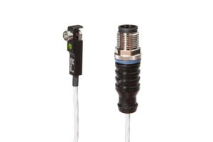 MZ07E095, Czujnik magnetyczny,na cylindry 5x6,5x27, 10-30V DC,150mA,1mTflkbl,M12-wtyczka, IPF ELECTRONIC