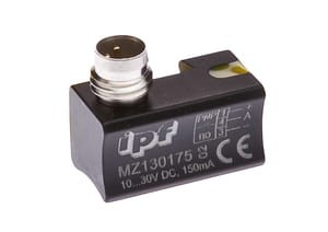 MZ130175, Czujnik magnetyczny, na cylinder, środek 12x12x22, 10-30V DC, 150mA, M8 wtyczka, IPF ELECTRONIC
