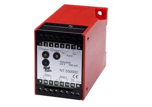 NT550002, Power supply stabilized trafo, 230V AC/24V DC,250mA,2 relay, IPF ELECTRONIC