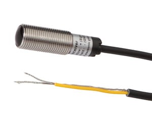 OE1260V3, Czujnik optyczny, odbiornik M12x1, 45dł., VA, podłącznie do wzmacniacza, 15m Kabel, IPF ELECTRONIC