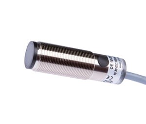 OE180303, Czujnik optyczny, odbiornik M18x1/60dł,, 10-30V DC, 100mA, Sn:10m/2m kabel, IPF ELECTRONIC
