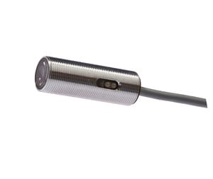 OE18040A, Czujnik optyczny, odbiornik M18x1/50dł., 10-36V DC, 200mA, Sn:20m, 2m kabel, IPF ELECTRONIC