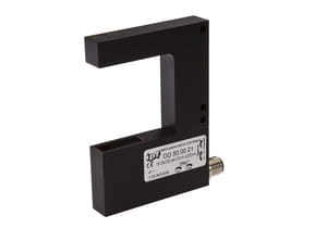 OG500021, Czujnik optyczny, widełkowe/50 75x105x15, 15-35V DC, a4-20mA, d200mA, M12-Stck 4-pin, IPF ELECTRONIC