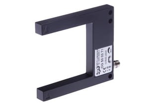 OG500371, Czujnik optyczny, widełkowe/50 80x70x10, 10-35V DC, 200mA, M8 wtyczka, taktowany, IPF ELECTRONIC