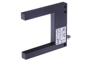OG500376, Czujnik optyczny, widełkowe/50 80x70x10, hp, 10-30V DC, 200mA, M8 wtyczka, taktowany, IPF ELECTRONIC