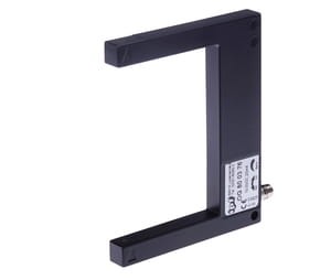 OG800376, Czujnik optyczny, widełkowe/80 80x100x10, hp, 10-30V DC, 200mA, M8 wtyczka, taktowany, IPF ELECTRONIC