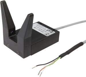 OG991186, Czujnik optyczny, widełkowy,faden 66x70x76, 24V DC,80mA,pnp,nc,2m Kabel, IPF ELECTRONIC
