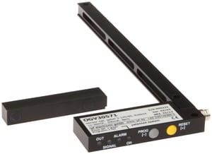 OGV30571, Czujnik optyczny, widełkowe/5-145/60 187x71x10, czerwony kolor, 12-30V DC, 200mA, 4kHz, M8 wtyczka, IPF ELECTRONIC