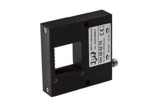 OH250370, Czujnik optyczny, ramka/25x23 60x60x15, 10-35V DC, 200mA, M8 wtyczka, stat/dyn, IPF ELECTRONIC