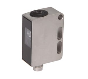 OK37C917, Czujnik optyczny,kontrast 14x35,5x25,VA,Białe światło, 10-30V DC,100mA,pnp,no,Sn:13mm,M8-wtyczka4pol, IPF ELECTRONIC