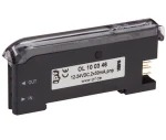 OL100346, optic sensor, fiber optic amplifier 10x30, 5x70, 5, 12-24VDC, 2x50mA, teach-in, red color, plug, IPF ELECTRONIC