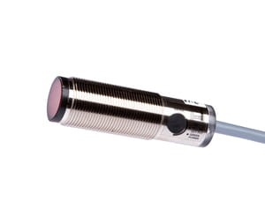 OR180303, Optical sensor,reflex M18x1/60long,red light, 10-30V DC,100mA,Sn:4m/2m cable, IPF ELECTRONIC
