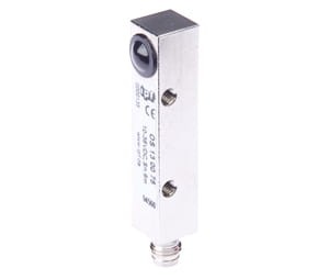 OS130075, Czujnik optyczny, nadajnik 12x64x12, 10-36V DC, Sn:6m, M8-wtyczka, IPF ELECTRONIC