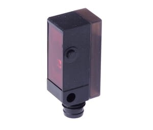 OS140076, Czujnik optyczny, nadajnik 12x33, 5x14, czerwone światło, 10-30V DC/M8-wtyczka 4-pin, IPF ELECTRONIC