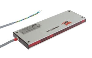 OS270002, Czujnik optyczny, nadajnik siatka 5 12x160x58, 24V DC, wysokość pola detekcji75/4m kabel, IPF ELECTRONIC