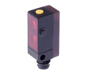 OT141476, Optical sensor,taplug er 12x33,5x14,red light,HGA, 10-30VDC,100mA,Sn:20-120,M8-plug4pol, IPF ELECTRONIC