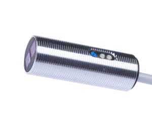 OT180106, Optical sensor,taplug er M18x1/50long,red light,HGA, 10-35V DC,200mA,Sn:120/2m cable, IPF ELECTRONIC