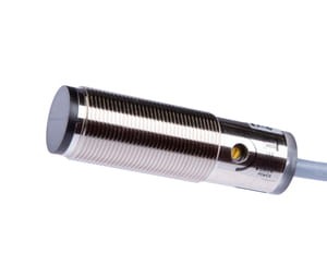 OT180303, Czujnik optyczny, obudowa M18x1/60dł,, 10-30V DC, 100mA, Sn:200/2m kabel, IPF ELECTRONIC