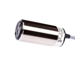 OT300420, Czujnik optyczny, obudowa M30x1, 5/65dł., 10-40VDC, 100mA, Sn1, 5m, M12Wtyczka kabel o dł.4p50mm, IPF ELECTRONIC