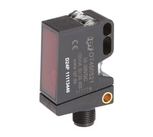 OT450521, Czujnik optyczny, obudowa 18x56x32, czerwone światło, punktowe, teach, HGA, 10-30VDC, 100mA, Sn:30-400, M12-wtyczka 4-pin, IPF ELECTRONIC